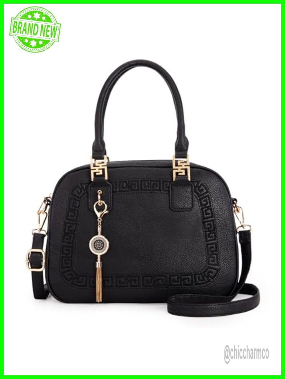 Montana West Satchel Crossbody Handbag Detachable Strap Top Handle